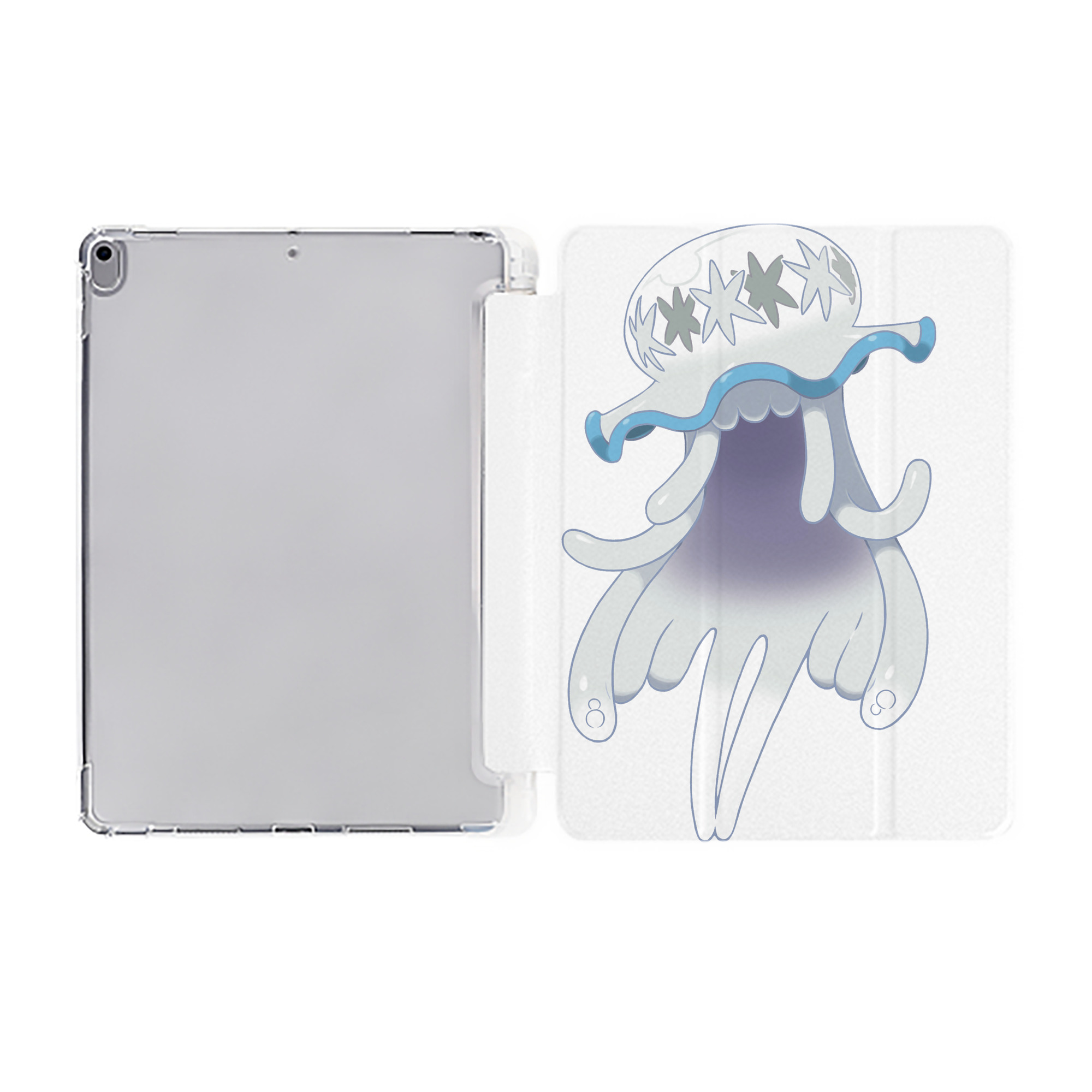 （画像用） ポケットモンスター Pokémon IPad ケース ペン収納付き 三つ折りスタンド PUレザー×シリコン 対応機種9.5/10.5/10.9インチ